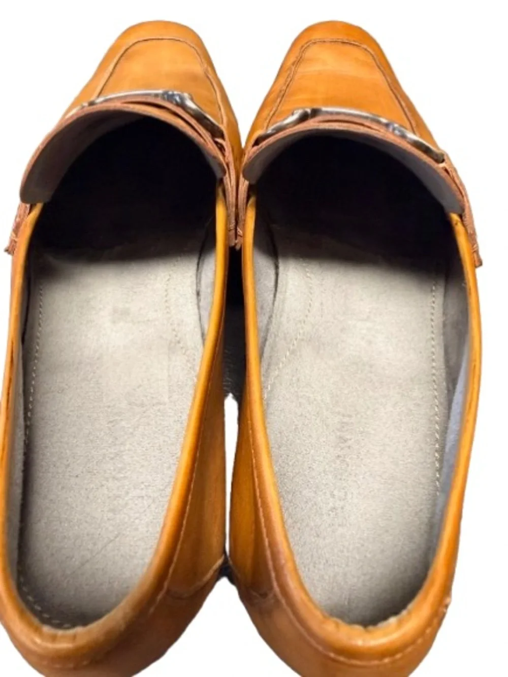 Magnanni Rafa II 15804 Cognac Leather Horsebit Loafers Men’s 12M Made Spain